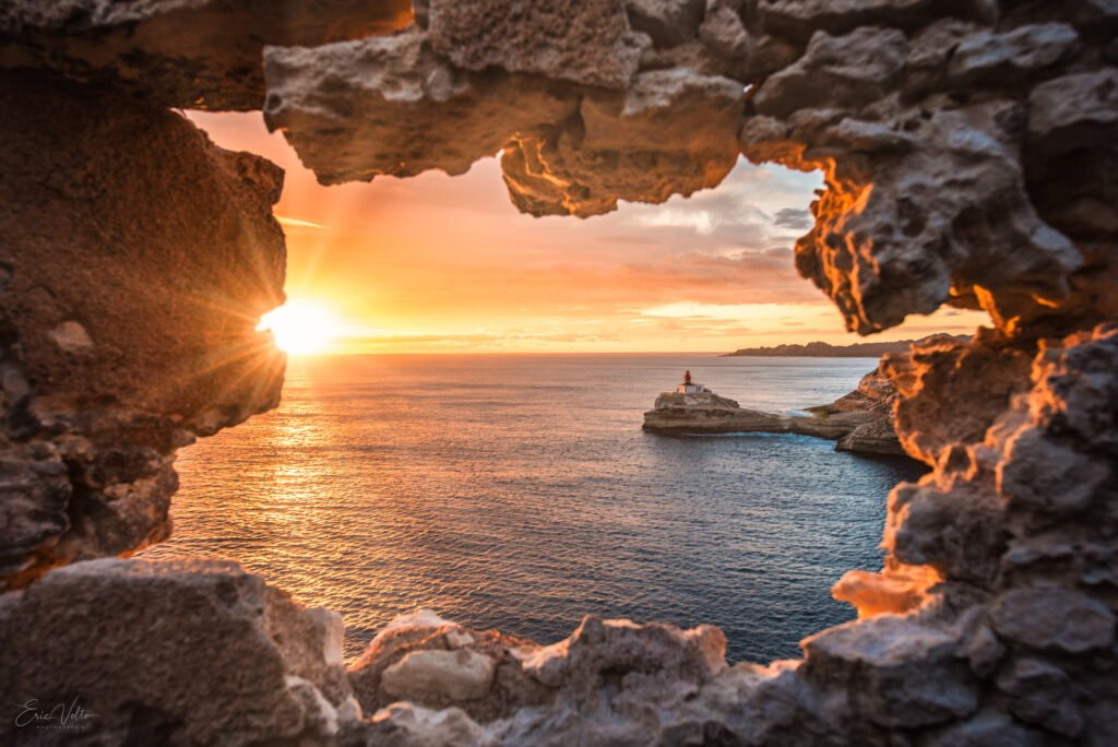 Fenetre dans les ramparts de Bonifacio