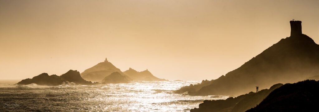 Coucher de soleil sur les sanguinaires